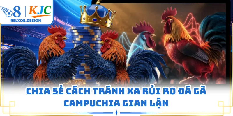 Chia sẻ cách tránh xa rủi ro đá gà Campuchia gian lận