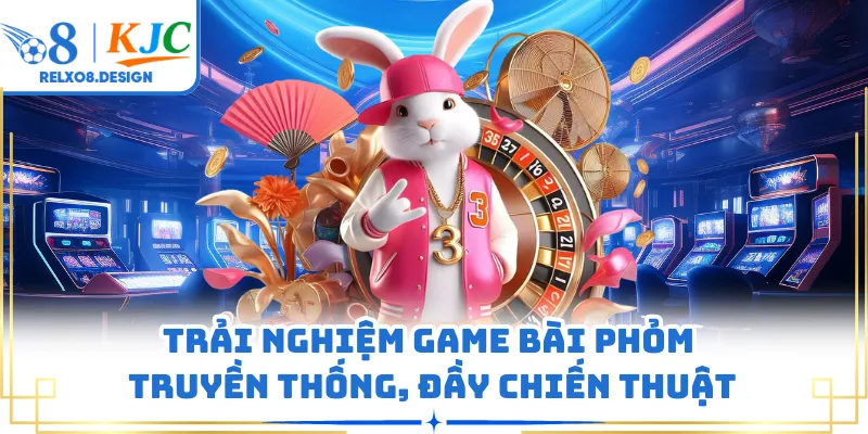 Trải nghiệm game bài phỏm truyền thống, đầy chiến thuật